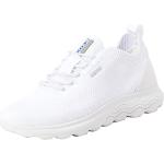 Geox Damen D Spherica A Sneakers, Weiß, 38 EU