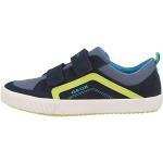 Marineblaue Geox Alonisso Low Sneaker aus Leder für Kinder Größe 25 