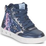 Reduzierte Marineblaue Geox High Top Sneaker & Sneaker Boots aus Textil für Kinder Größe 24 
