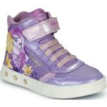 Reduzierte Violette Geox High Top Sneaker & Sneaker Boots aus Textil für Kinder Größe 33 