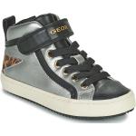 Reduzierte Silberne Geox Kalispera High Top Sneaker & Sneaker Boots für Kinder Größe 28 