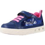 Reduzierte Marineblaue Geox Low Sneaker für Kinder Größe 25 