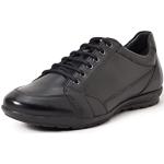 Reduzierte Schwarze Business Geox Symbol Hochzeitsschuhe & Oxford Schuhe mit Schnürsenkel leicht für Herren Größe 42,5 