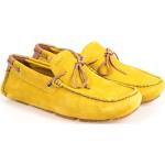 Reduzierte Gelbe Geox Bootsschuhe & Segelschuhe aus Leder wasserdicht für Herren Größe 40 