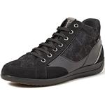 Schwarze Geox Myria High Top Sneaker & Sneaker Boots für Damen 