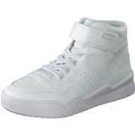 Reduzierte Weiße Geox High Top Sneaker & Sneaker Boots mit Riemchen aus Leder atmungsaktiv für Kinder Größe 34 