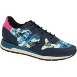 Geox Respira Shahira Sneakers in blau print - Camotartan Design