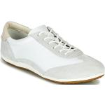 Weiße Geox Vega Low Sneaker aus Leder für Damen Größe 37 