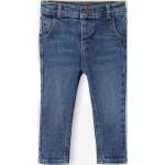 Blaue Vertbaudet 5-Pocket Jeans für Kinder aus Baumwolle Größe 68 