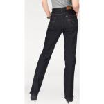 Reduzierte Schwarze ARIZONA Annett 5-Pocket Jeans aus Denim für Damen Größe XS 