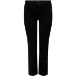 Reduzierte Schwarze ONLY 5-Pocket Jeans aus Denim für Damen Größe XS Große Größen 