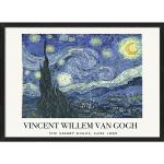 Pure Living Van Gogh Bilder mit Rahmen mit Rahmen 