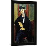 Gerahmtes Bild von Amedeo Modigliani Mario, Kunstd