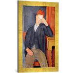 Gerahmtes Bild von Amedeo Modigliani The Young App