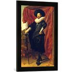 Gerahmtes Bild von Frans Hals Bildnis des Willem V