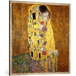 Moderne Kunst für Alle Gustav Klimt Gustav Klimt Quadratische Digitaldrucke handgemacht 