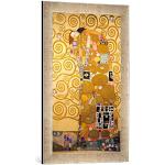 Silberne Moderne Kunst für Alle Gustav Klimt Gustav Klimt Digitaldrucke handgemacht 60x40 
