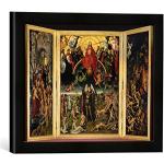 Gerahmtes Bild von Hans Memling Altar des Jüngten