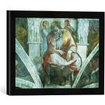 Gerahmtes Bild von Michelangelo Buonarroti Sistine