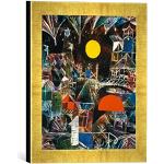 Gerahmtes Bild von Paul Klee Mondaufgang - Sonnenu