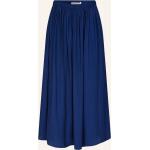 Blaue GERARD DAREL Mini Slip Skirts & Satinröcke aus Satin für Damen Größe M 