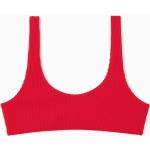 Rote COS Bikini-Tops aus Polyamid für Damen Größe XS 