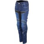 Dunkelblaue 5-Pocket Jeans aus Denim für Damen Größe XS Weite 40, Länge 32 