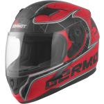 Germot GM 420 Junior Kinder Helm matt-rot/schwarz, 54/55-XL