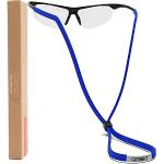 Royalblaue Brillenbänder aus Kunststoff für Herren 