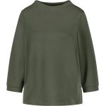 Grüne Unifarbene 3/4-ärmelige Gerry Weber T-Shirts für Damen Größe M 