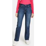 Blaue Unifarbene Gerry Weber Straight Leg Jeans aus Denim für Damen Größe XS 