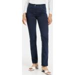 Blaue Unifarbene Gerry Weber Slim Fit Jeans aus Baumwollmischung für Damen Größe XS 
