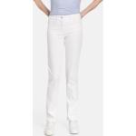 Weiße Unifarbene Gerry Weber Slim Fit Jeans aus Baumwollmischung für Damen Größe XS 