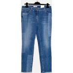 Reduzierte Blaue Gerry Weber 5-Pocket Jeans aus Baumwollmischung für Damen 