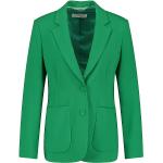 Grüne Unifarbene Gerry Weber Damenblazer aus Viskose Größe M 