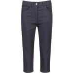 Marineblaue Unifarbene Gerry Weber Capri-Jeans für Damen Größe XS 