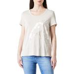Beige Halblangärmelige Gerry Weber T-Shirts für Damen Größe XL 