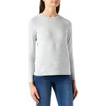 Unifarbene Langärmelige Gerry Weber T-Shirts aus Polyester für Damen Größe M 