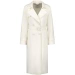 Reduzierte Weiße Unifarbene Gerry Weber Trenchcoats aus Viskose für Damen Größe XL für den für den Winter 