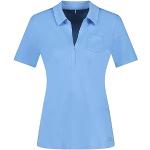 Reduzierte Blaue 3/4-ärmelige Gerry Weber Edition T-Shirts für Damen Größe L 