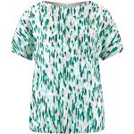 Grüne Halblangärmelige Gerry Weber Edition T-Shirts für Damen Größe M 