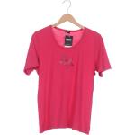Pinke Second Hand Gerry Weber T-Shirts mit Strass aus Jersey für Damen Größe S - versandkostenfrei 