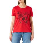Rote Halblangärmelige Gerry Weber Edition T-Shirts für Damen Größe S 