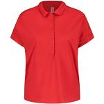 Rote Halblangärmelige Gerry Weber Edition Damenpoloshirts & Damenpolohemden Größe XL 