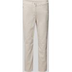 Beige Gerry Weber Edition 5-Pocket Hosen mit Reißverschluss aus Baumwollmischung für Damen Übergrößen 