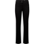 Schwarze Gerry Weber Edition Bio Slim Fit Jeans für Damen Größe L Weite 44, Länge 30 