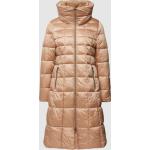 Kamelbraune Gesteppte Gerry Weber Edition Damensteppmäntel & Damenpuffercoats aus Polyamid mit Kapuze Größe XL für den für den Herbst 