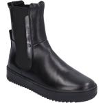 Schwarze Gerry Weber Ankle Boots & Klassische Stiefeletten in Komfortweite aus Leder Größe 37 