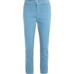 Blaue Unifarbene Gerry Weber Slim Fit Jeans aus Baumwollmischung für Damen Größe M 