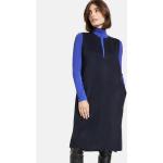Reduzierte Blaue Unifarbene Ärmellose Gerry Weber Midi Midikleider & knielange Kleider für Damen für den für den Frühling 